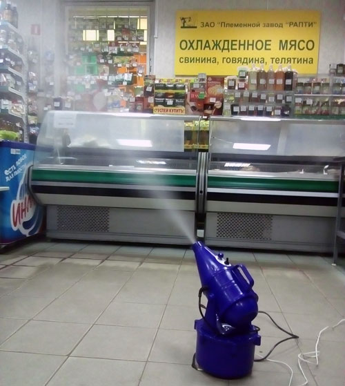 Уничтожение тараканов в магазине в СПб и области
